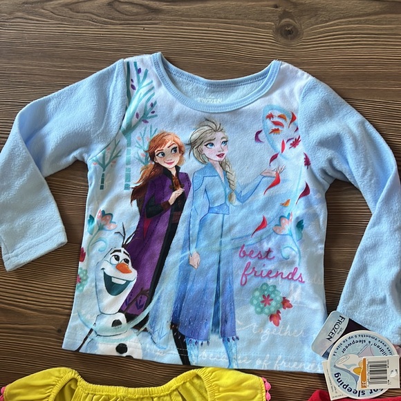 Disney & Holiday Time Toddler Girls Clothing Bundle Size 2T & 3T - Picture 9 of 11